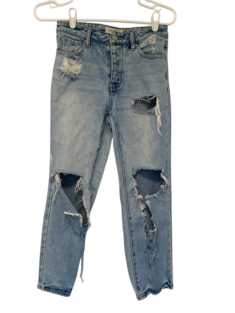 Pacsun distressed mom jeans